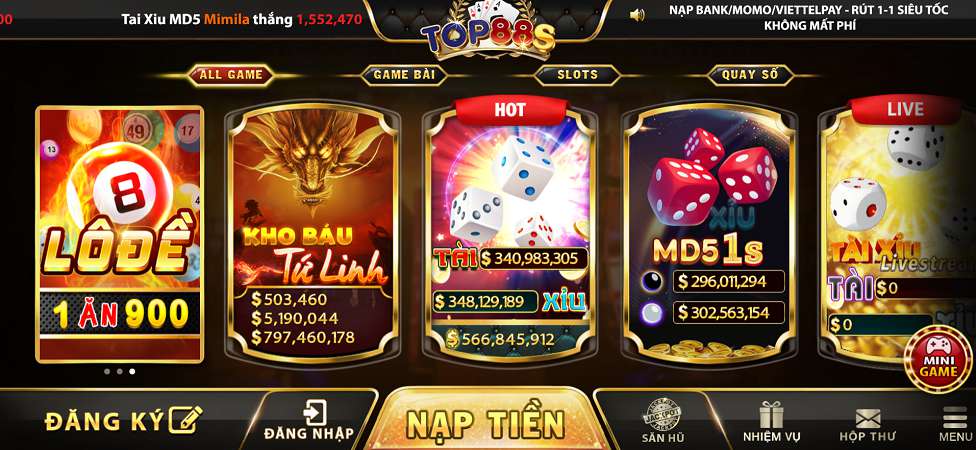 Sau đây là tổng quan về cổng thông tin 009Bet Games - 009Bet